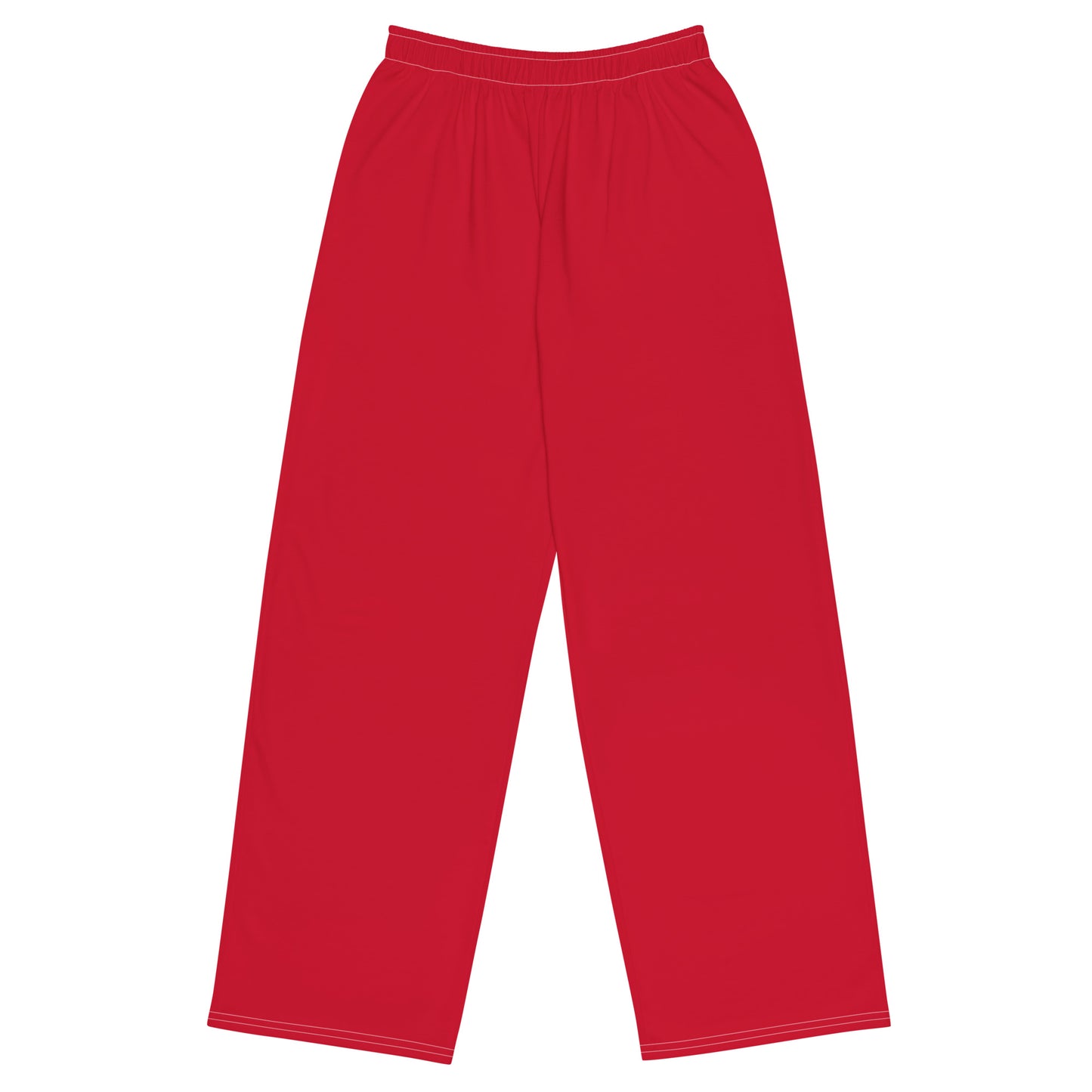 XCLUSIF POETIX RED unisex wide-leg pants