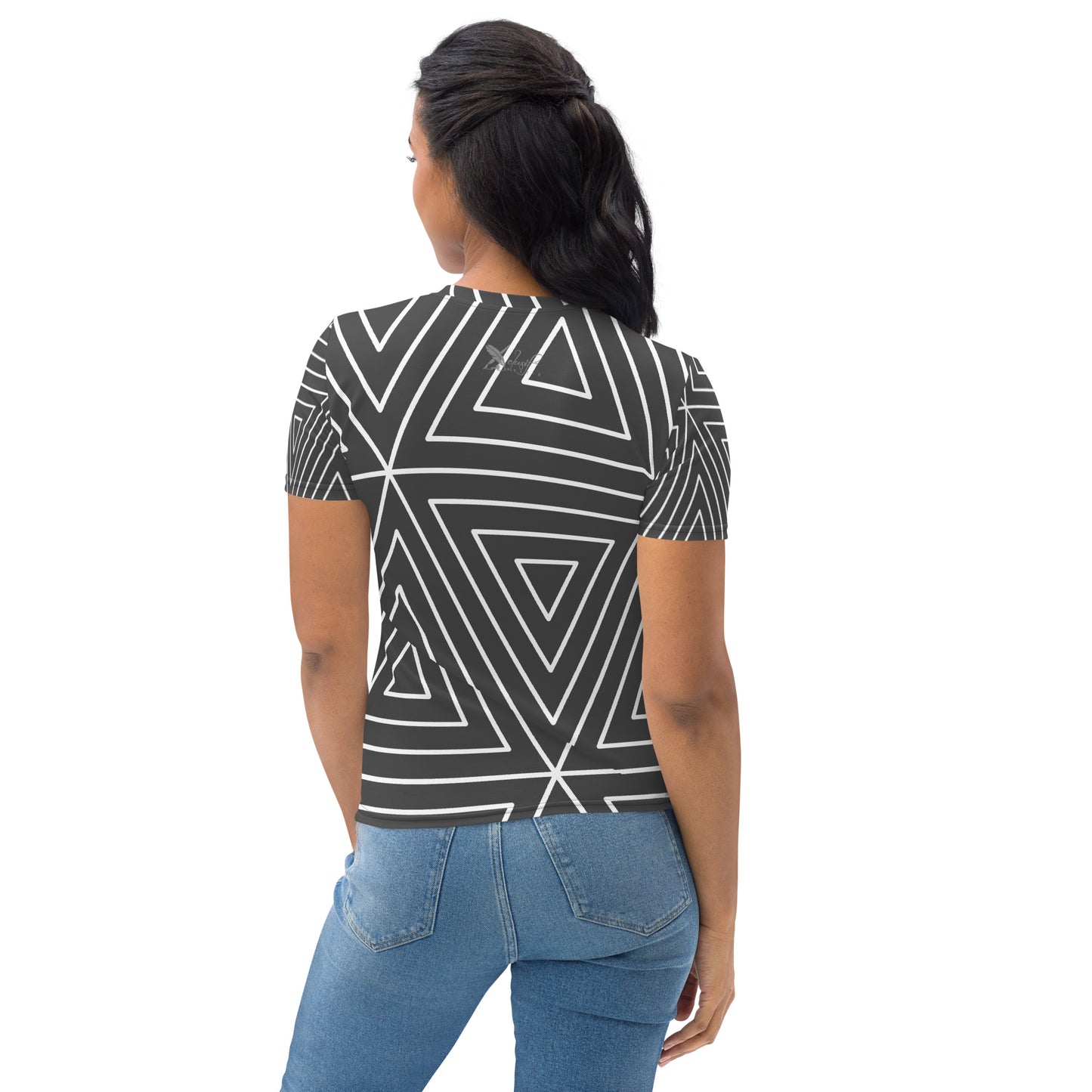 XCLUSIF POETIX BLACK TRIANGLE Women's T-shirt