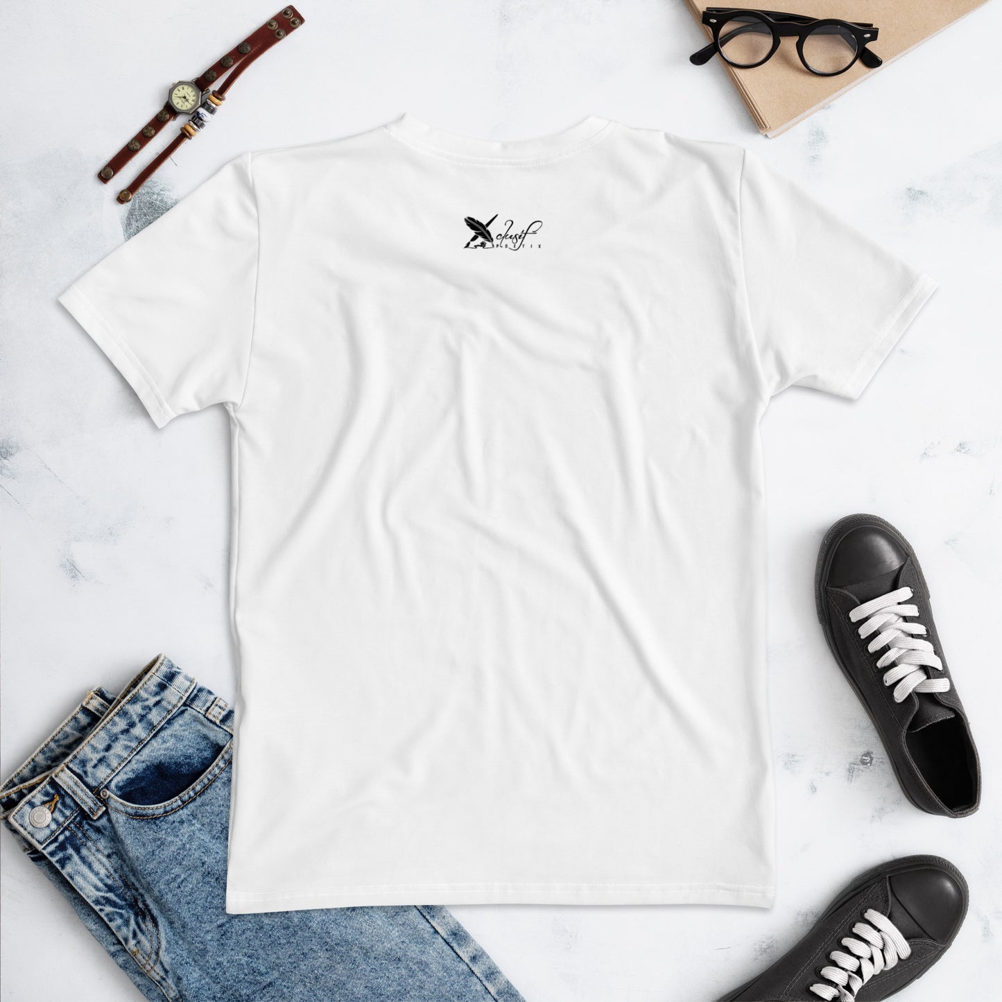 XCLUSIF POETIX WHITE & BLACK Women's T-shirt