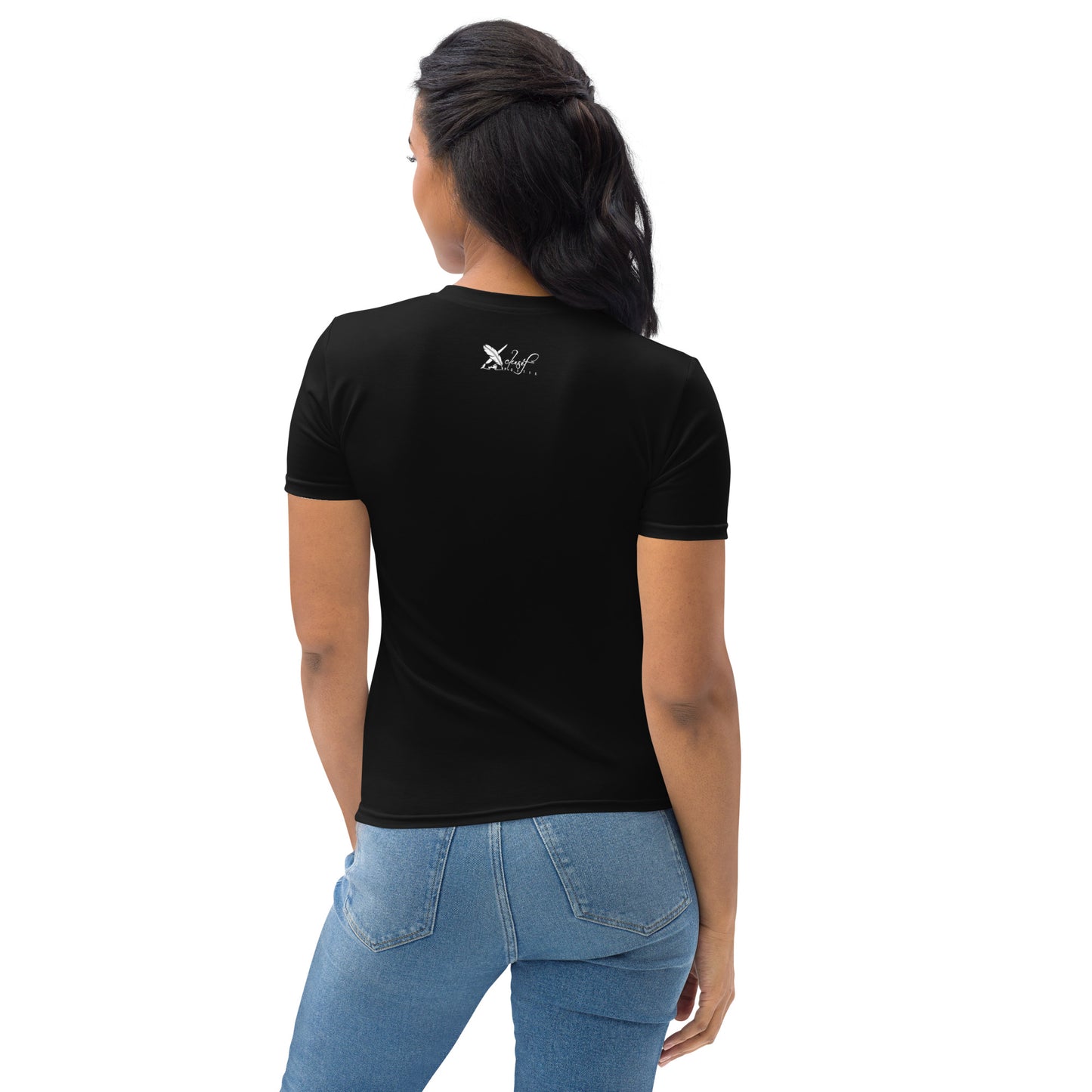 XCLUSIF POETIX BLACK & WHITE Women's T-shirt