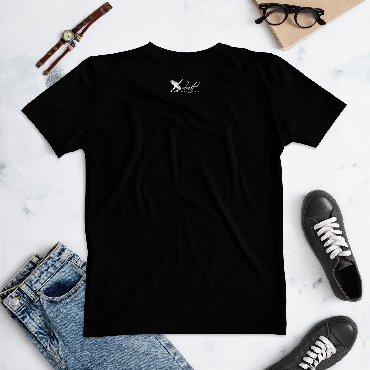 XCLUSIF POETIX BLACK & WHITE Women's T-shirt