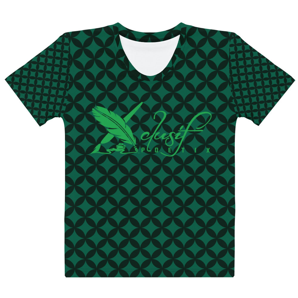 XCLUSIF POETIX LUXURY GREEN Women's T-shirt