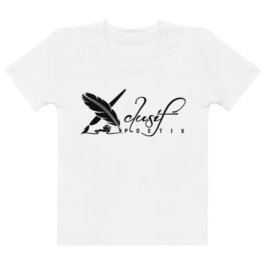 XCLUSIF POETIX WHITE & BLACK Women's T-shirt