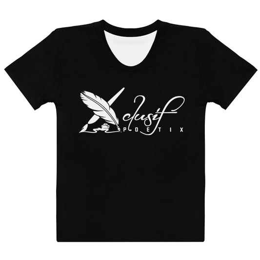 XCLUSIF POETIX BLACK & WHITE Women's T-shirt