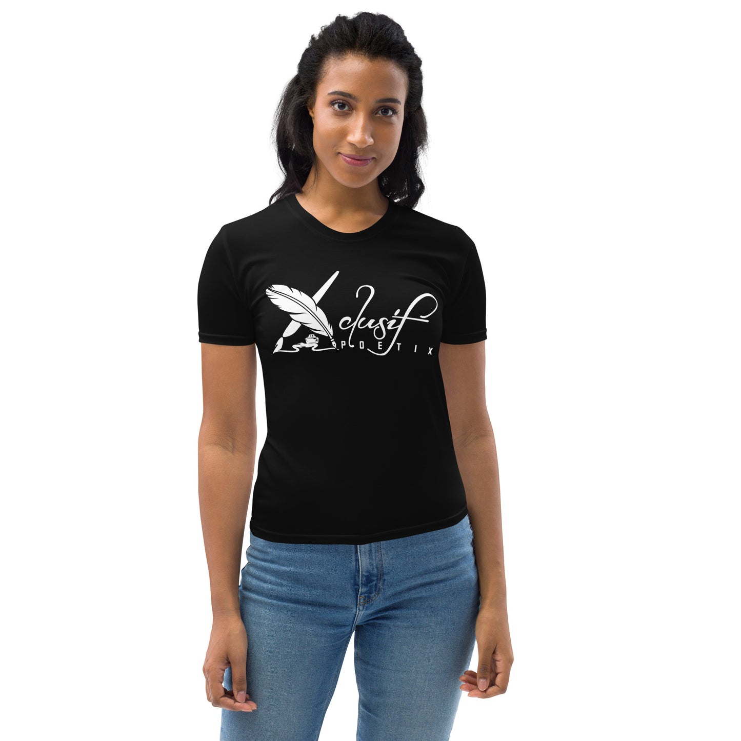 XCLUSIF POETIX BLACK & WHITE Women's T-shirt