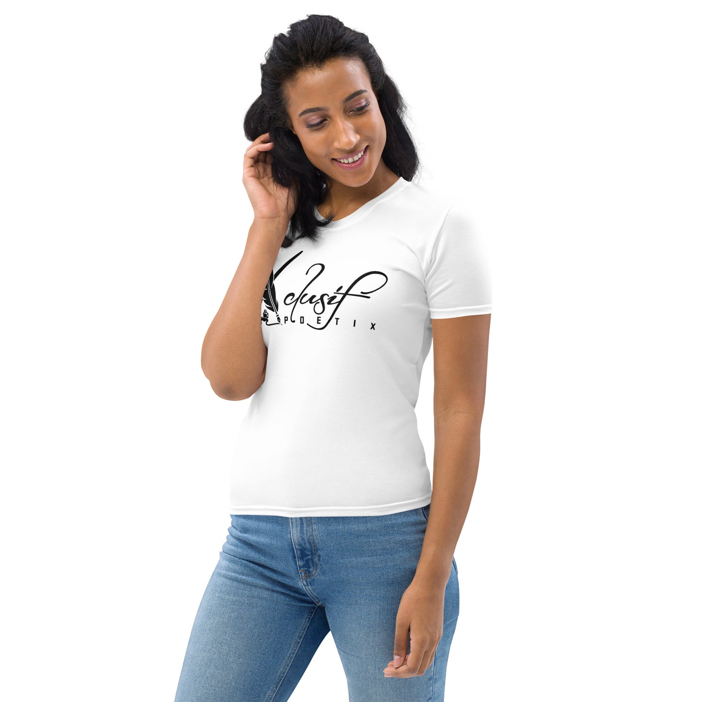 XCLUSIF POETIX WHITE & BLACK Women's T-shirt