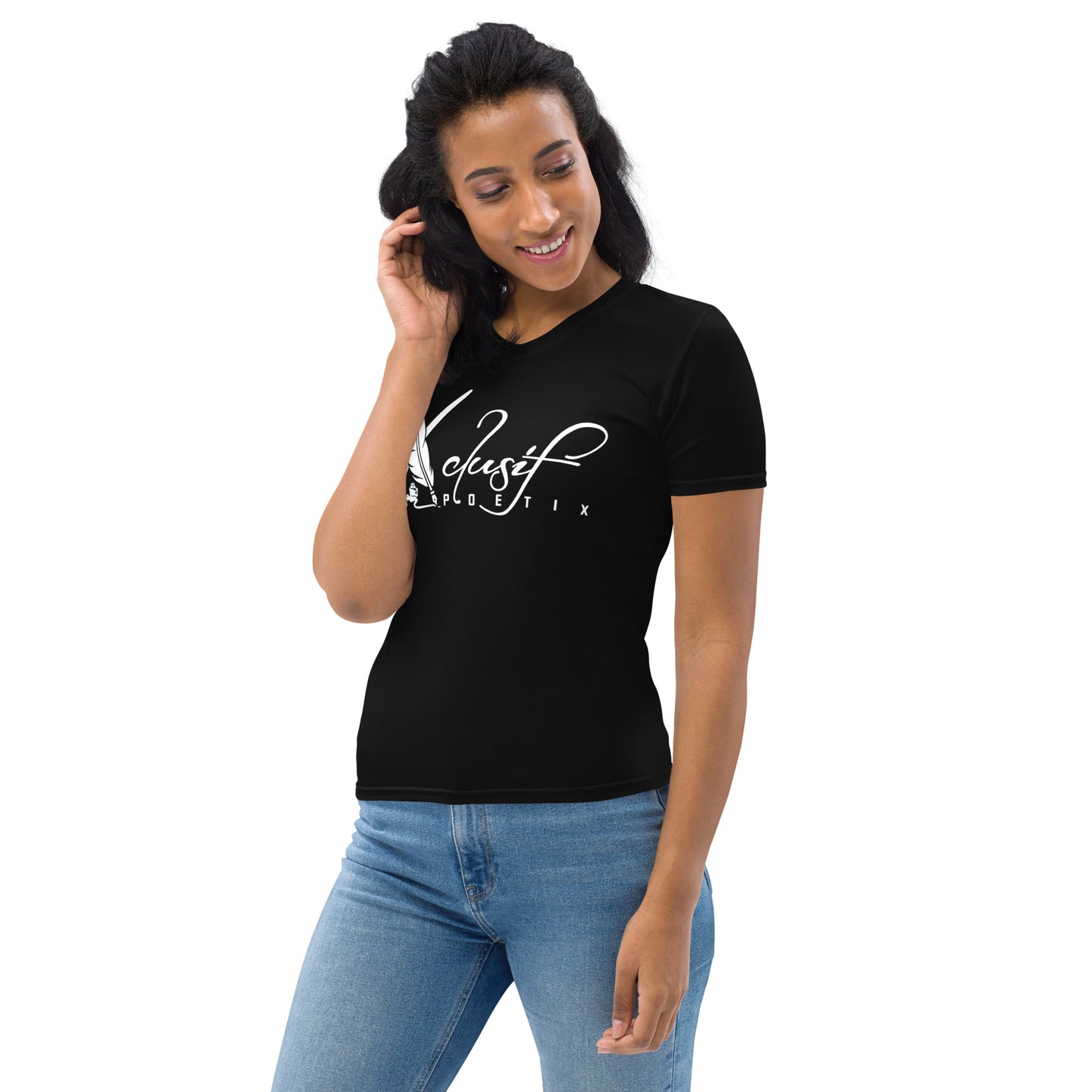 XCLUSIF POETIX BLACK & WHITE Women's T-shirt