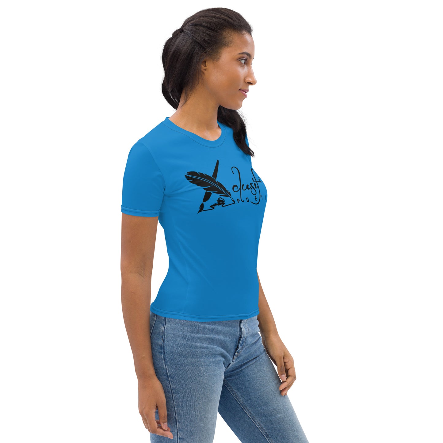 XCLUSIF POETIX BLUE & BLACK Women's T-shirt