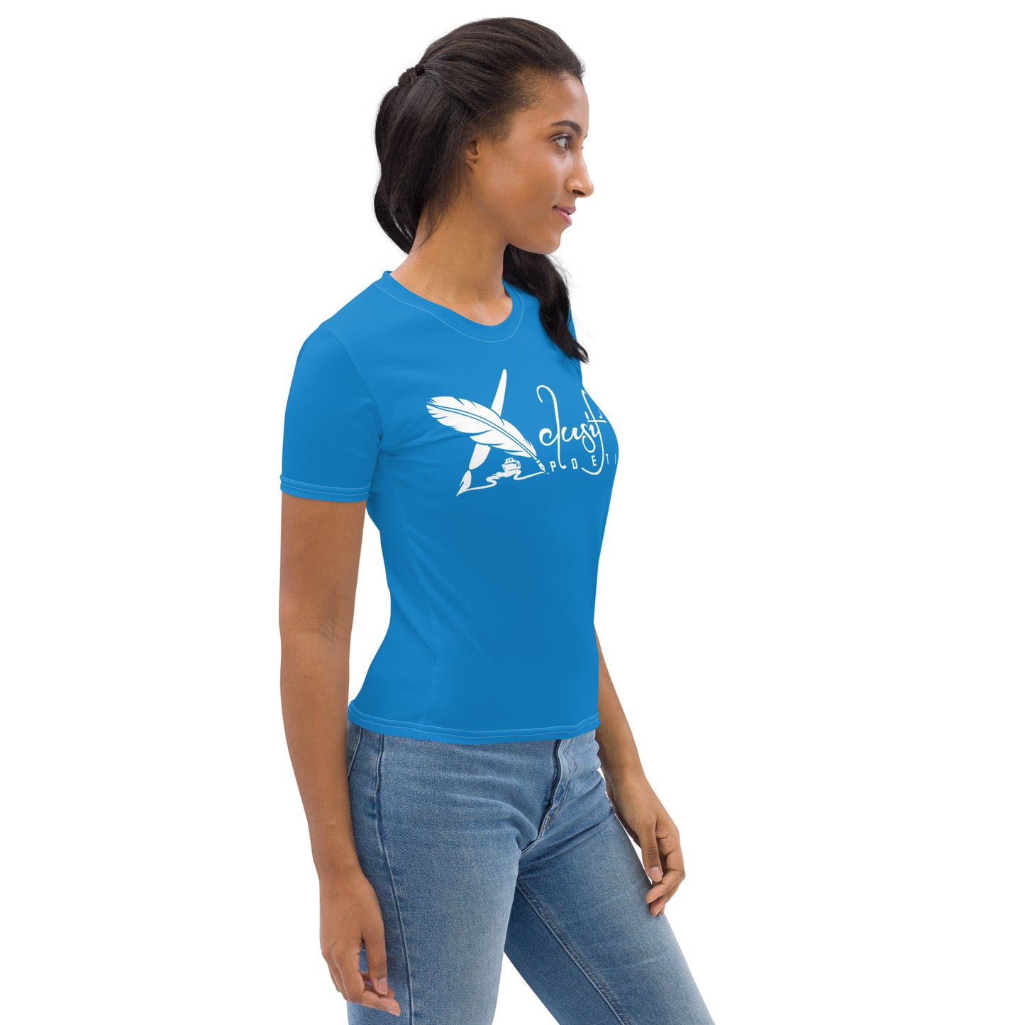 XCLUSIF POETIX BLUE & WHITE Women's T-shirt