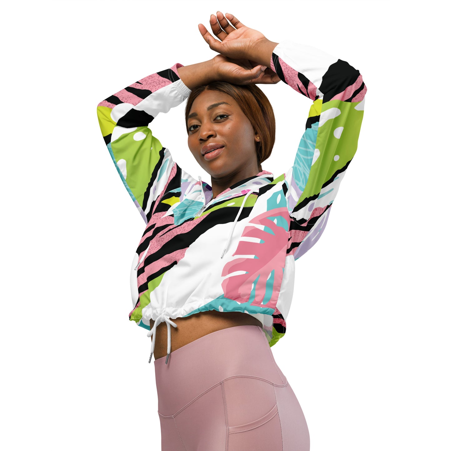 FRE (FRESH) BY XCLUSIF POETIX Women’s cropped windbreaker