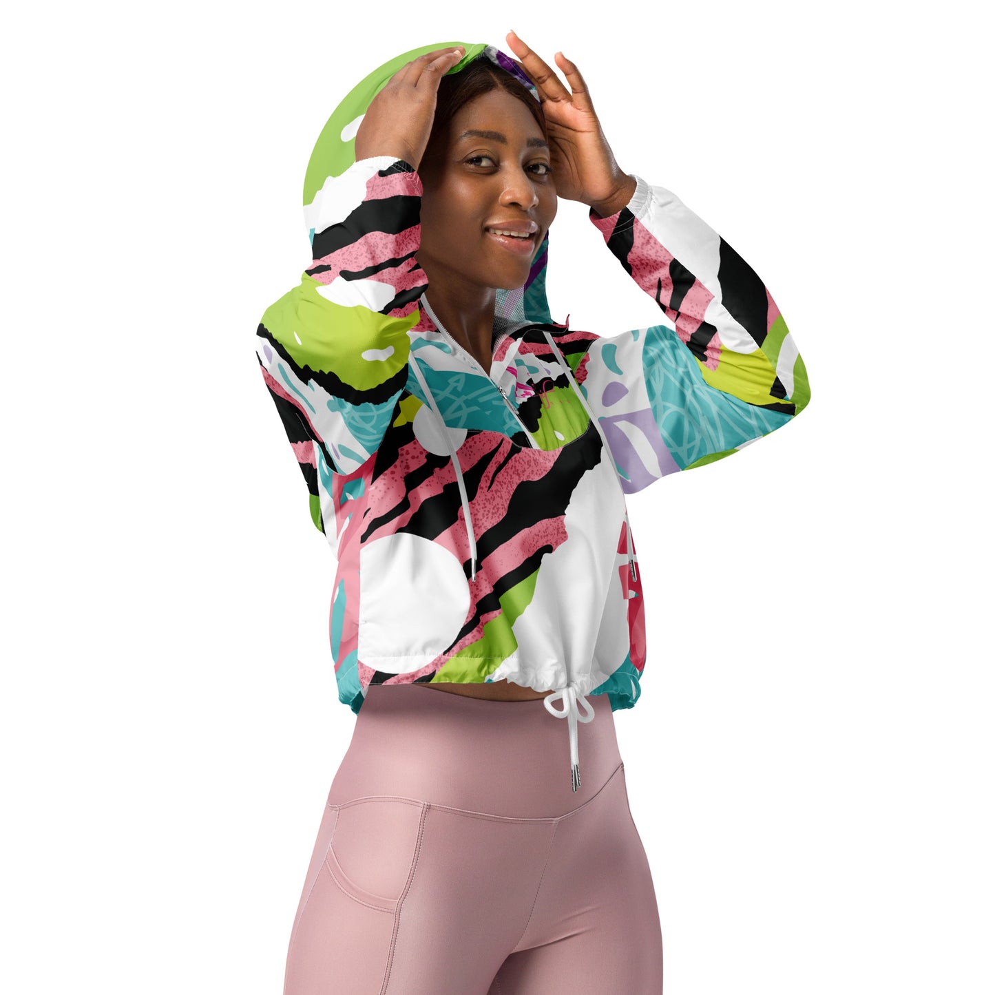 FRE (FRESH) BY XCLUSIF POETIX Women’s cropped windbreaker