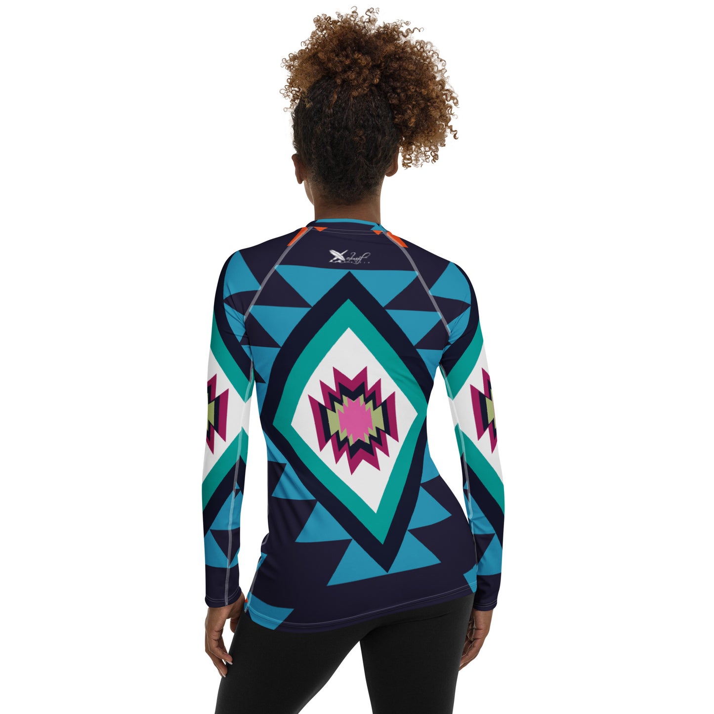 TRIBAL BY XCLUSIF POETIX Women's Rash Guard