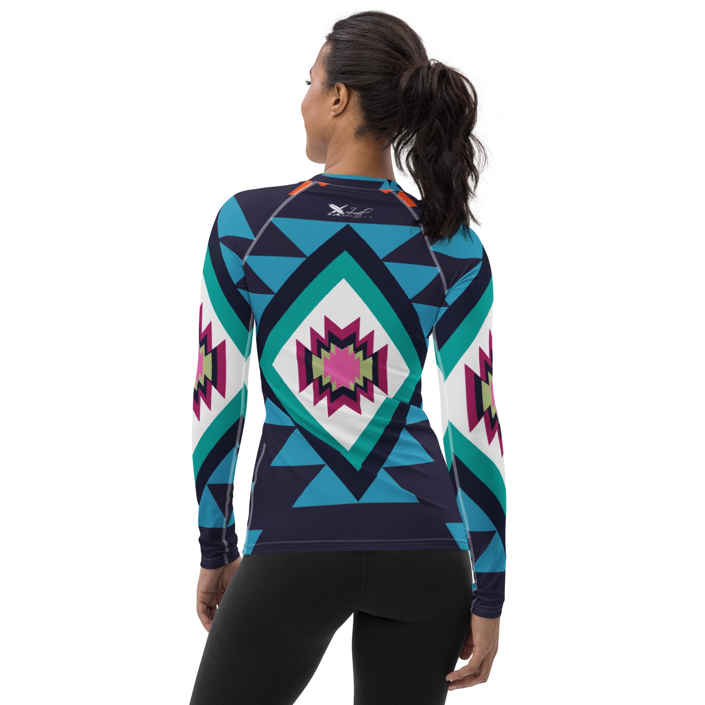 TRIBAL BY XCLUSIF POETIX Women's Rash Guard