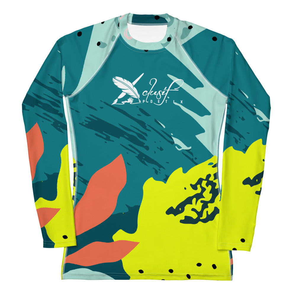 XCLUSIF POETIX JUNGLE Women's Rash Guard