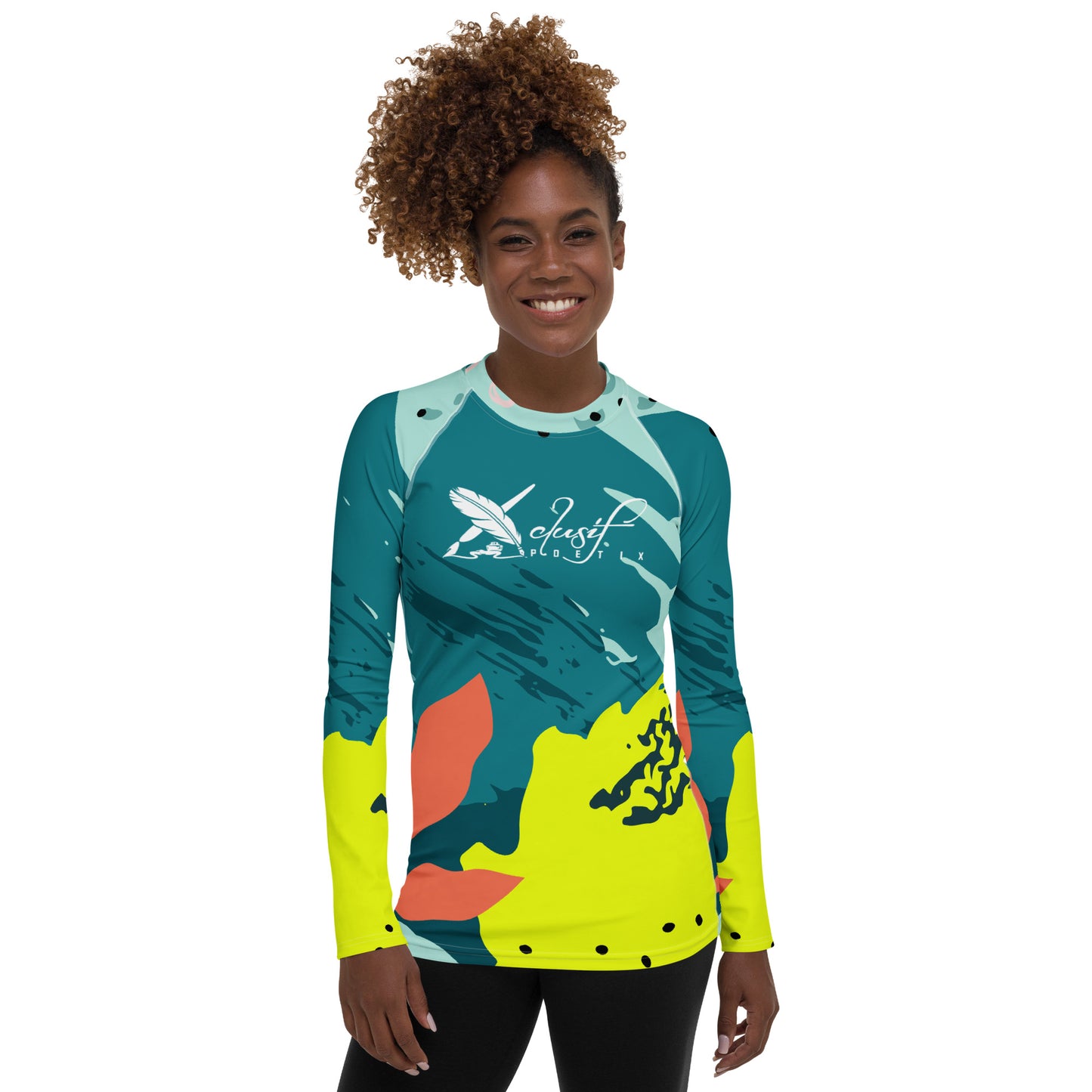 XCLUSIF POETIX JUNGLE Women's Rash Guard