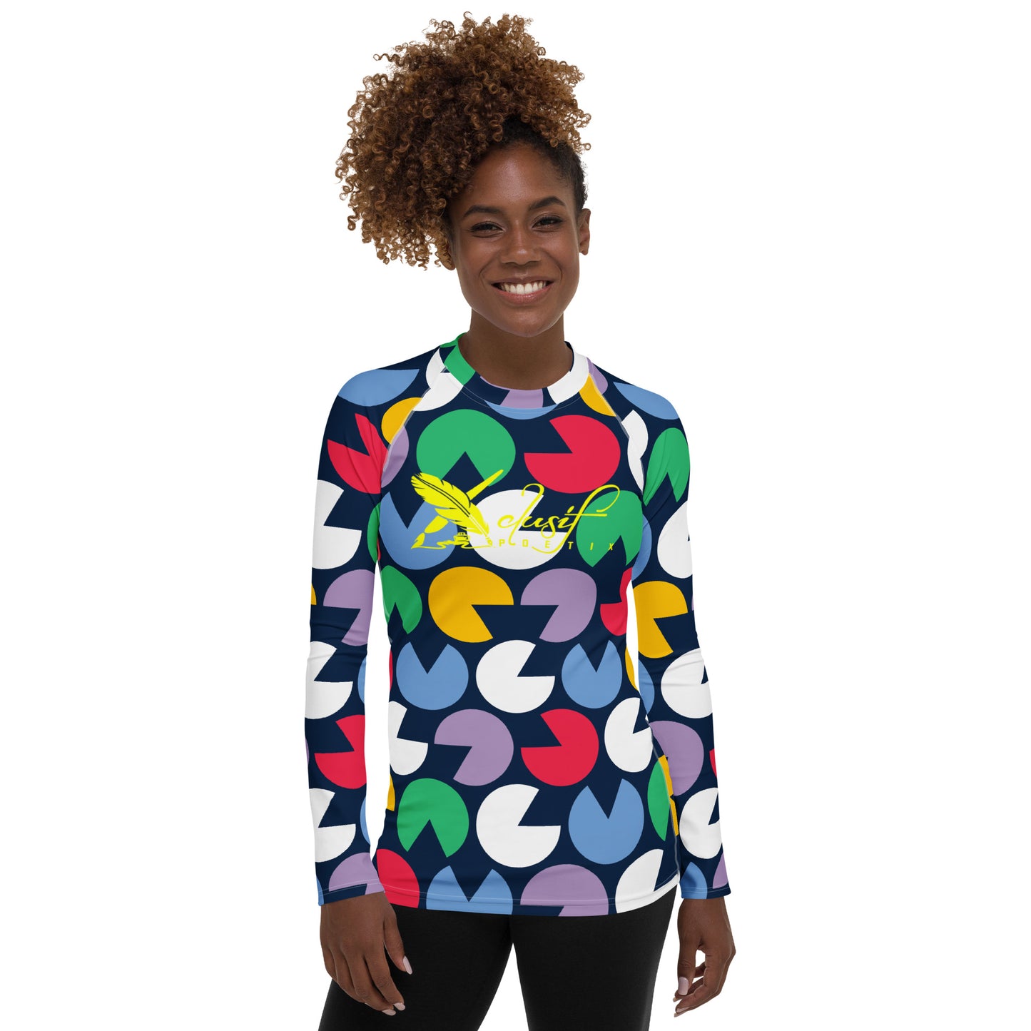 XCLUSIF POETIX VIBRANT Women's Rash Guard