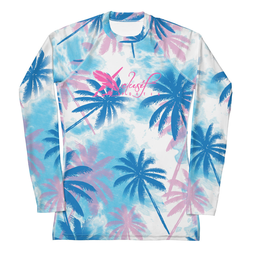 XCLUSIF POETIX MIAMI Women's Rash Guard