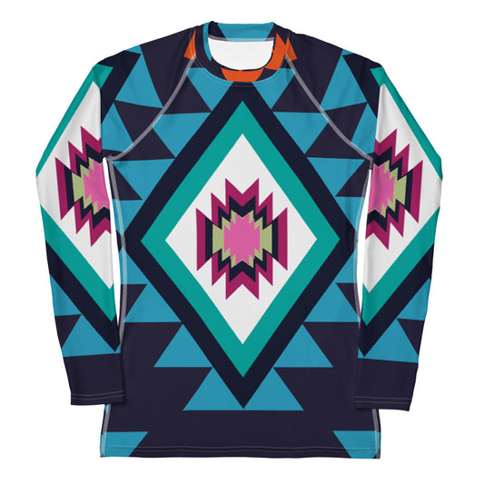 TRIBAL BY XCLUSIF POETIX Women's Rash Guard