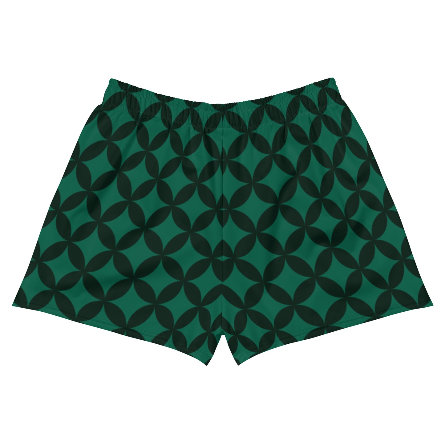 XCLUSIF POETIX LUXURY GREEN Women’s Athletic Shorts