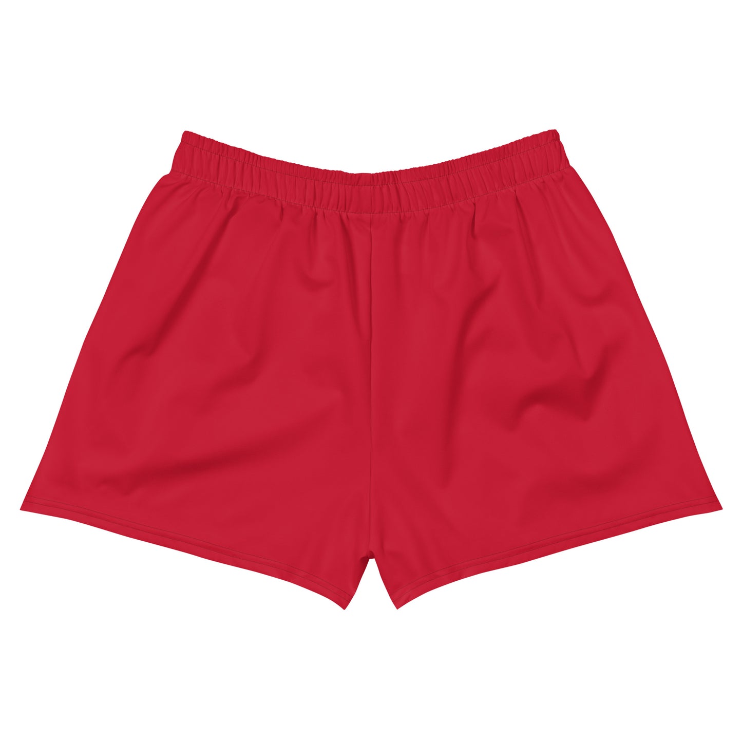 XCLUSIF POETIX RED & BLACK LOGO Women’s Athletic Shorts