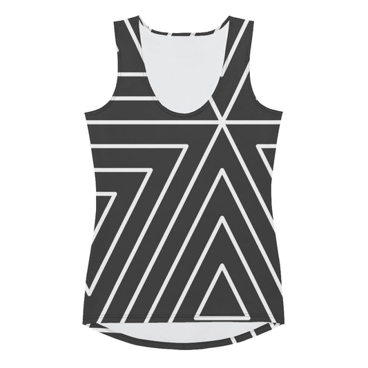 XCLUSIF POETIX BLACK TRIANGLE Women's Tank Top