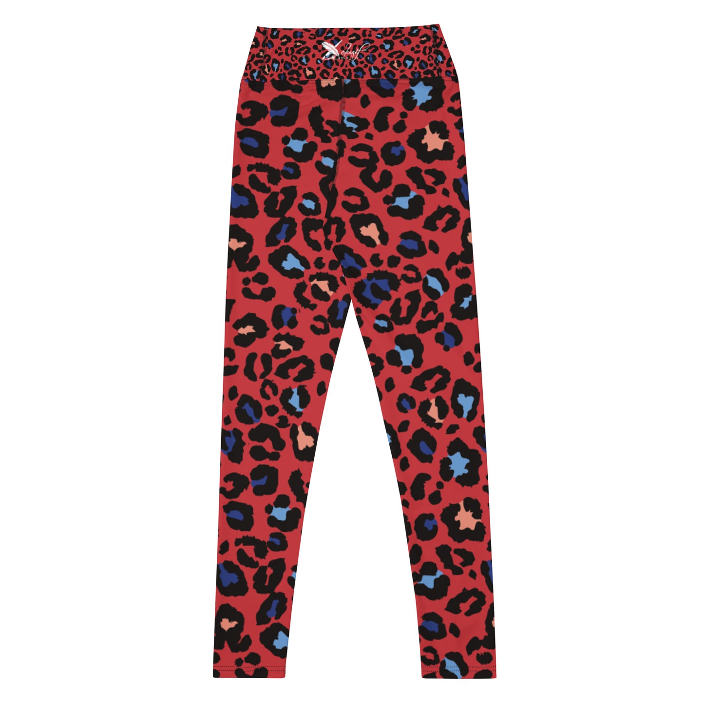 XCLUSIF POETIX RED LEOPARD Women's Leggings