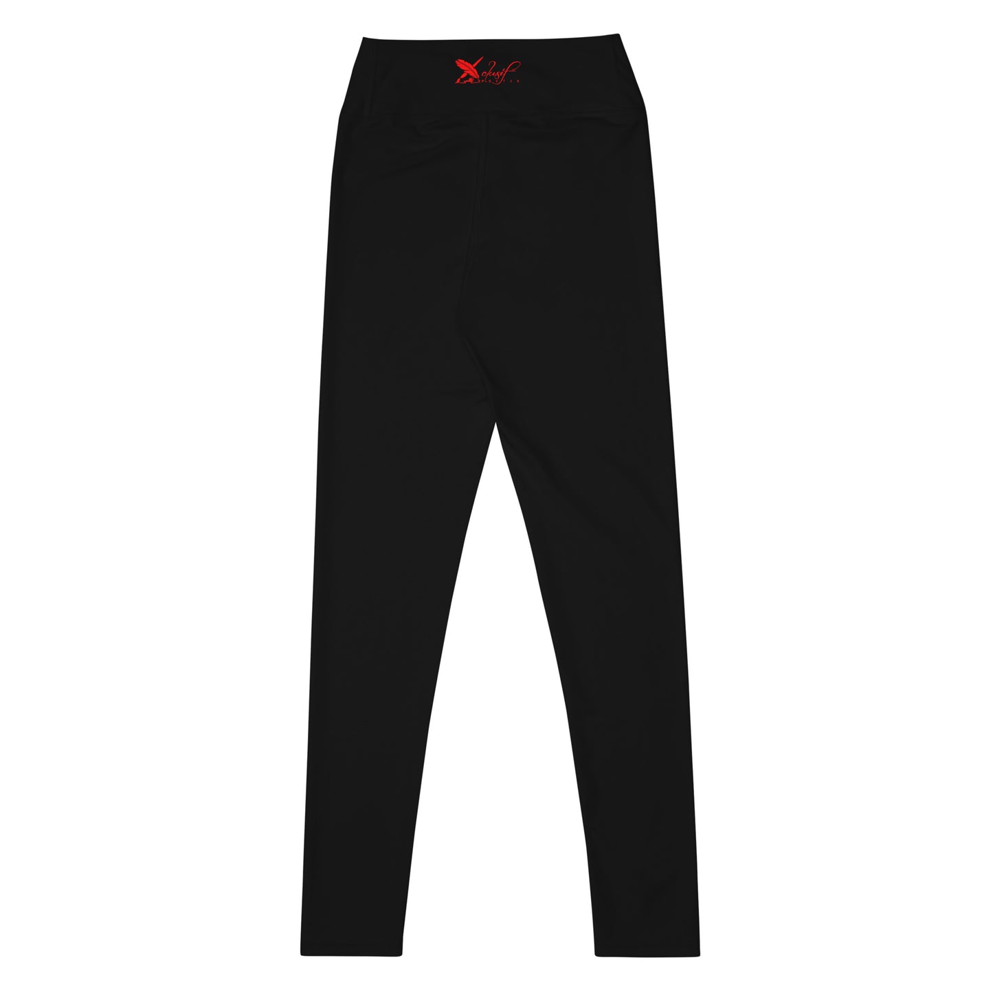 XCLUSIF POETIX BLACK & RED Women's Leggings