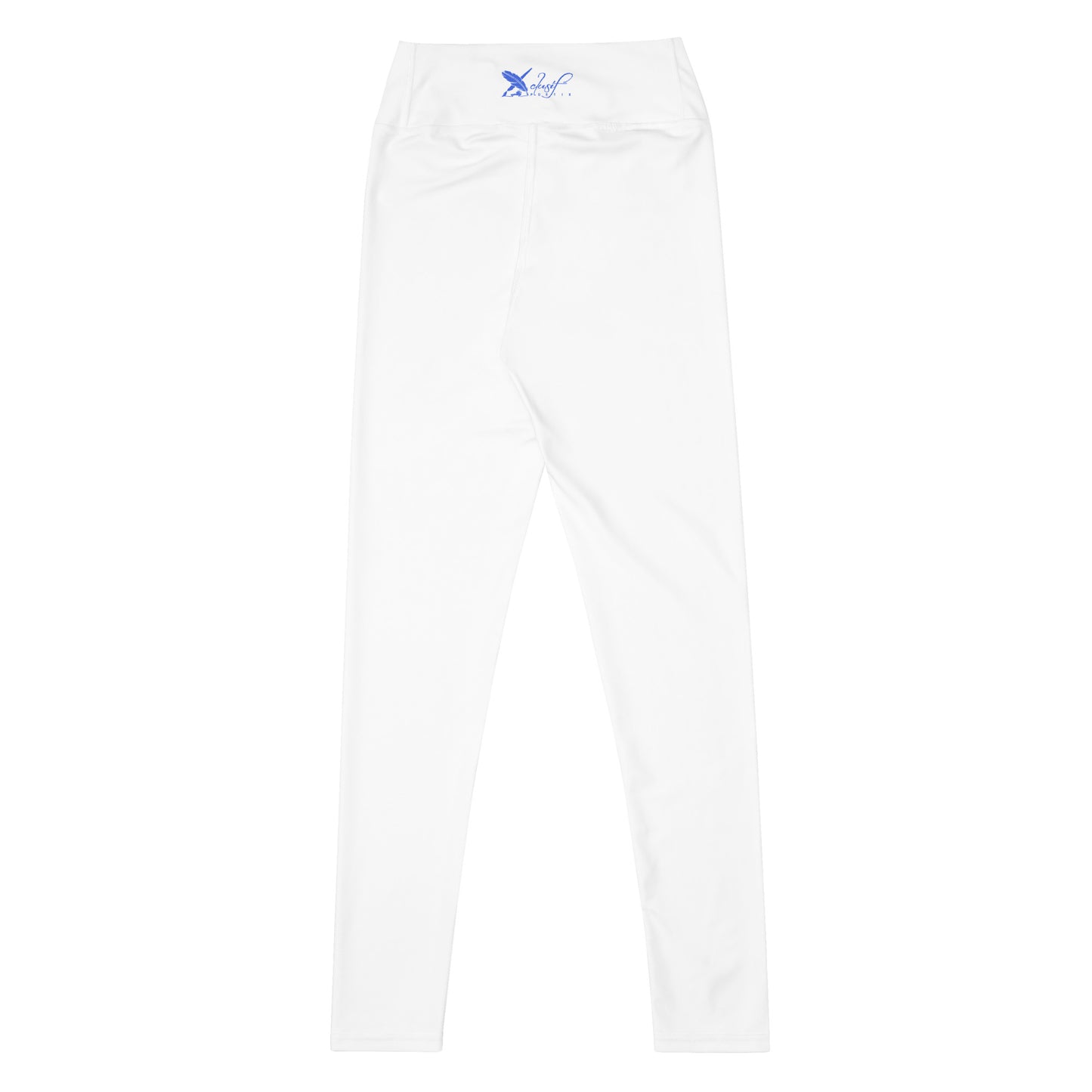 XCLUSIF POETIX WHITE & BLUE Women's Leggings