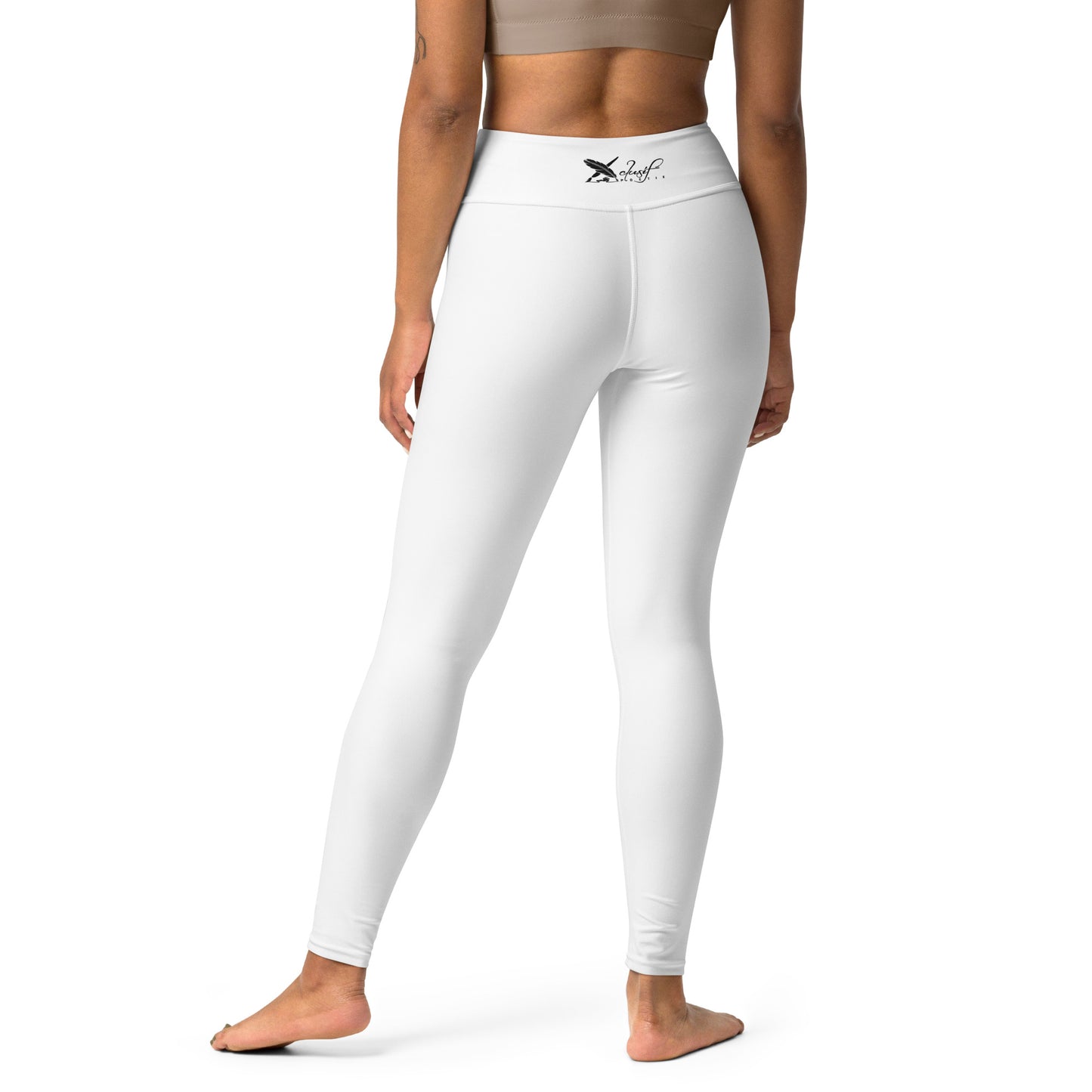 XCLUSIF POETIX WHITE & BLACK Women's Leggings