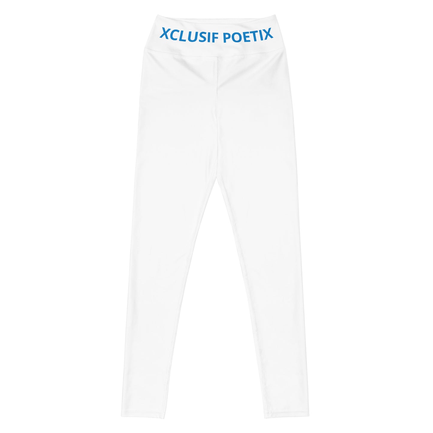 XCLUSIF POETIX WHITE & BLUE Women's Leggings