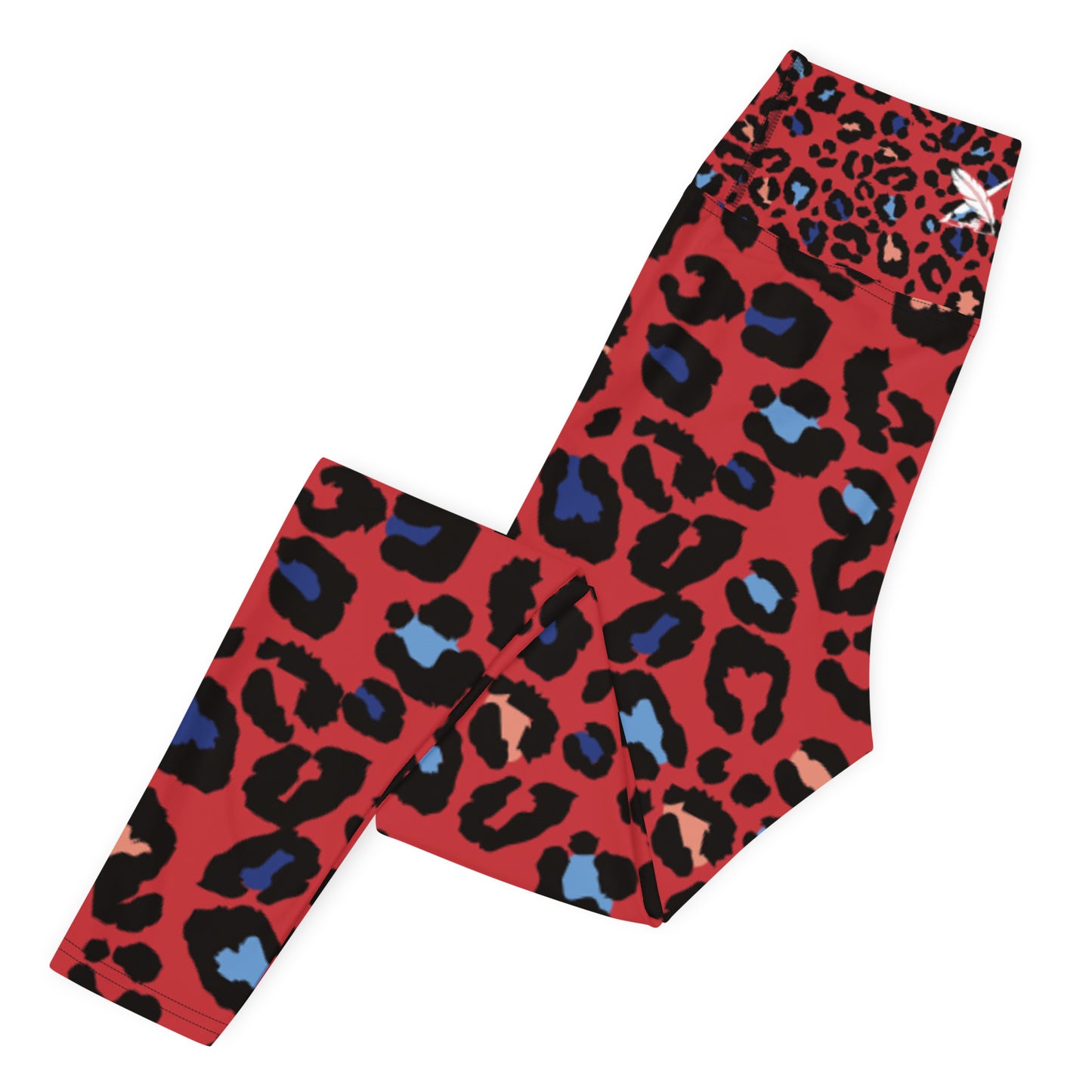 XCLUSIF POETIX RED LEOPARD Women's Leggings