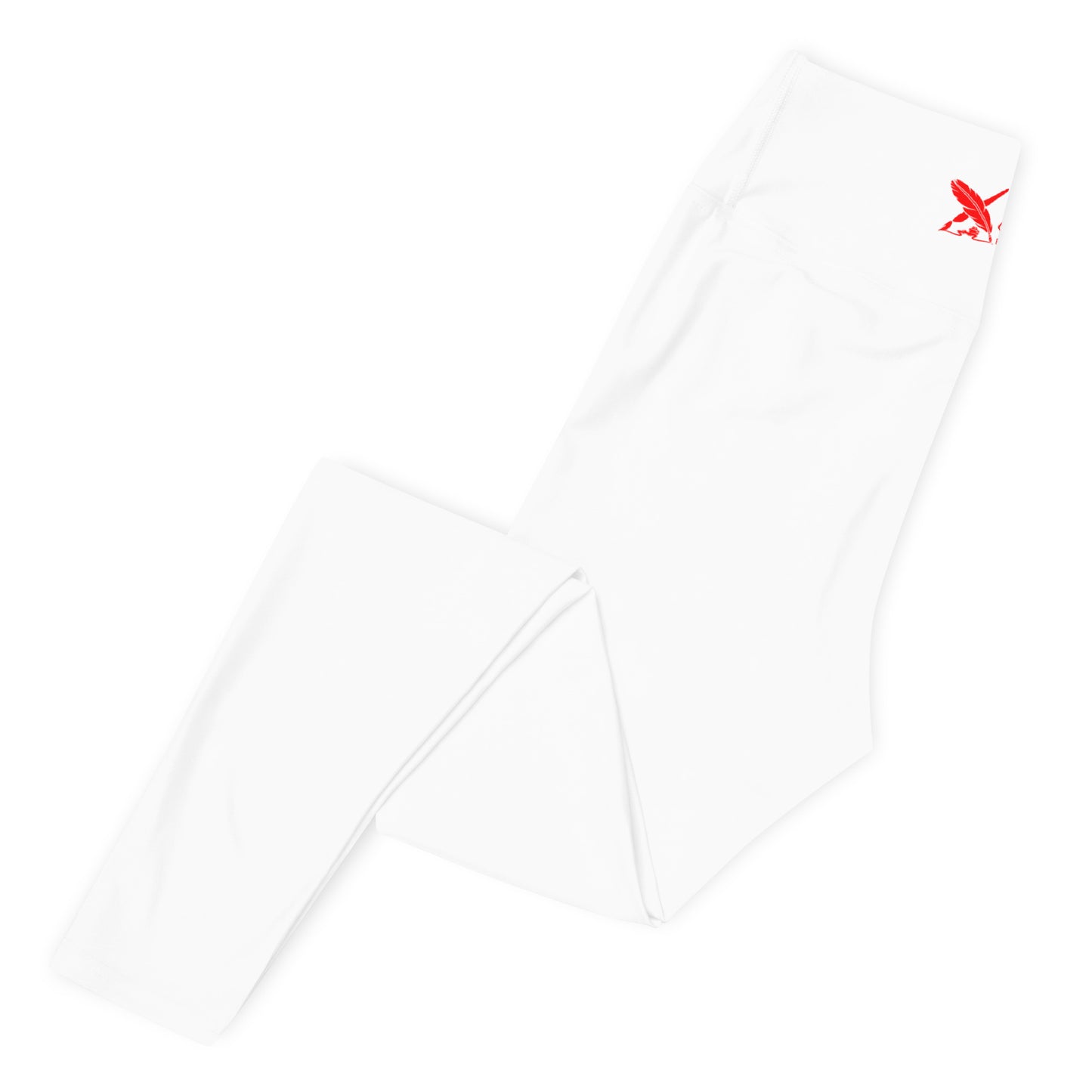 XCLUSIF POETIX WHITE & RED Women's Leggings