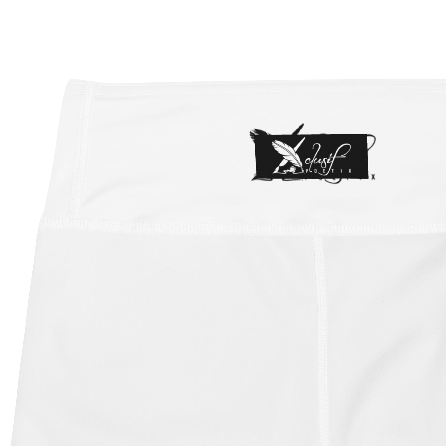 XCLUSIF POETIX WHITE & BLACK Women's Leggings