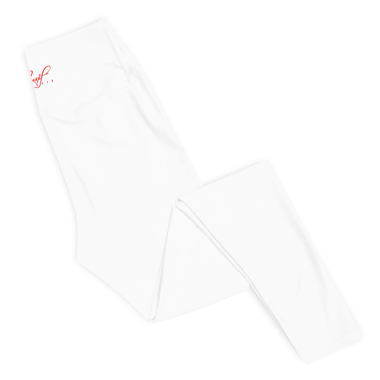 XCLUSIF POETIX WHITE & RED Women's Leggings