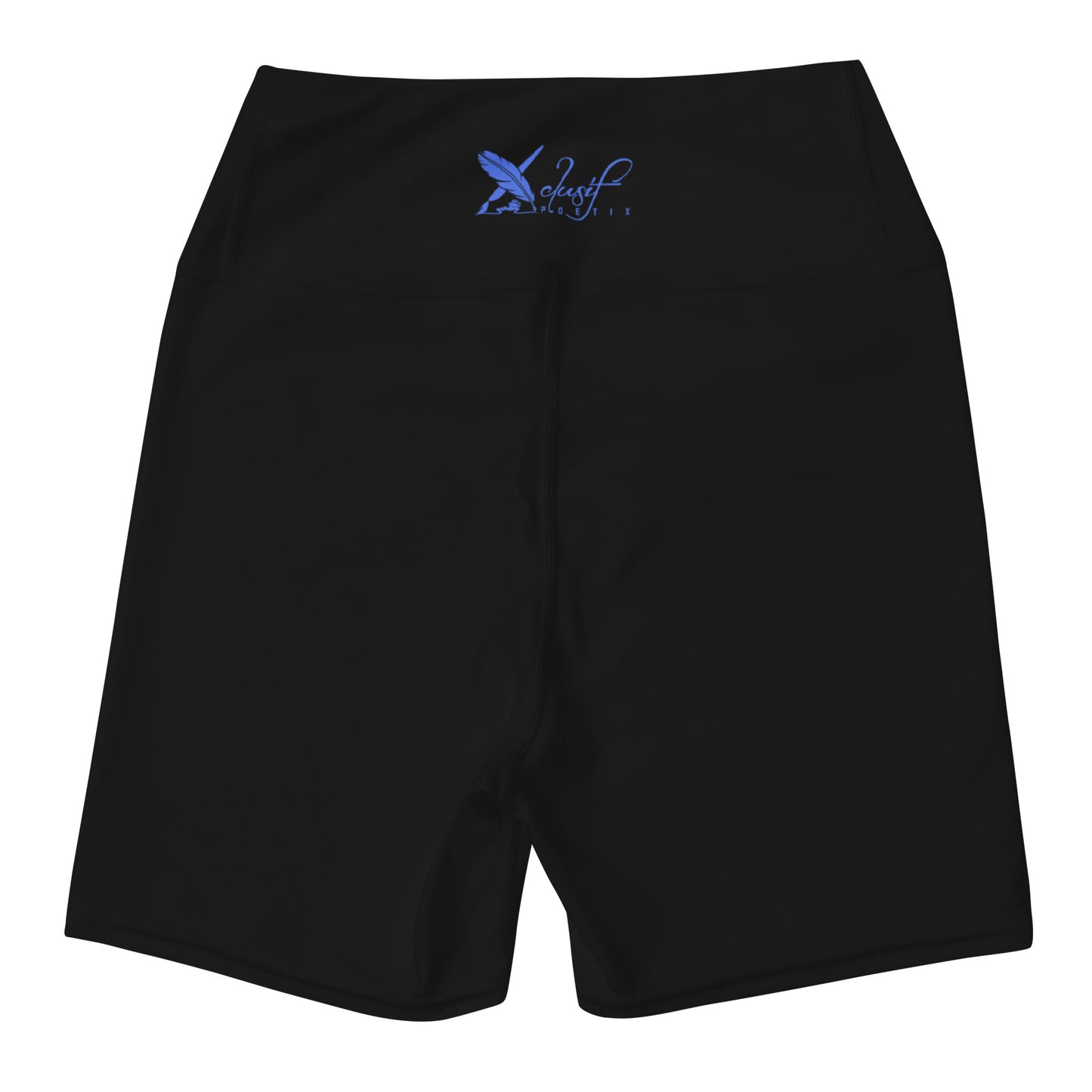 XCLUSIF POETIX BLACK & BLUE Women's Leggings Shorts