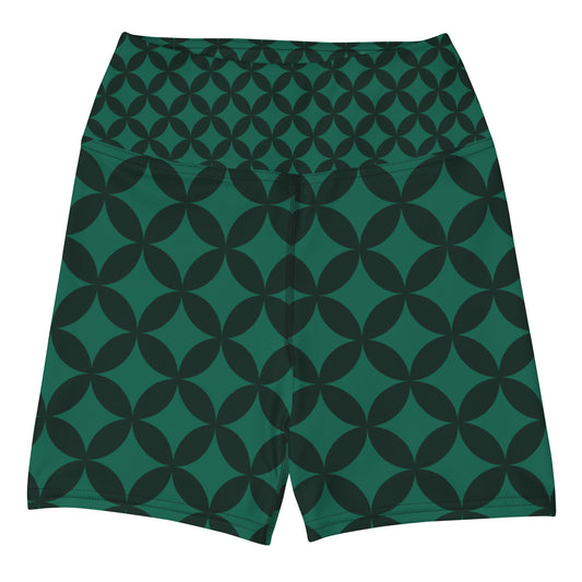 XCLUSIF POETIX LUXURY GREEN Women's Leggings Shorts