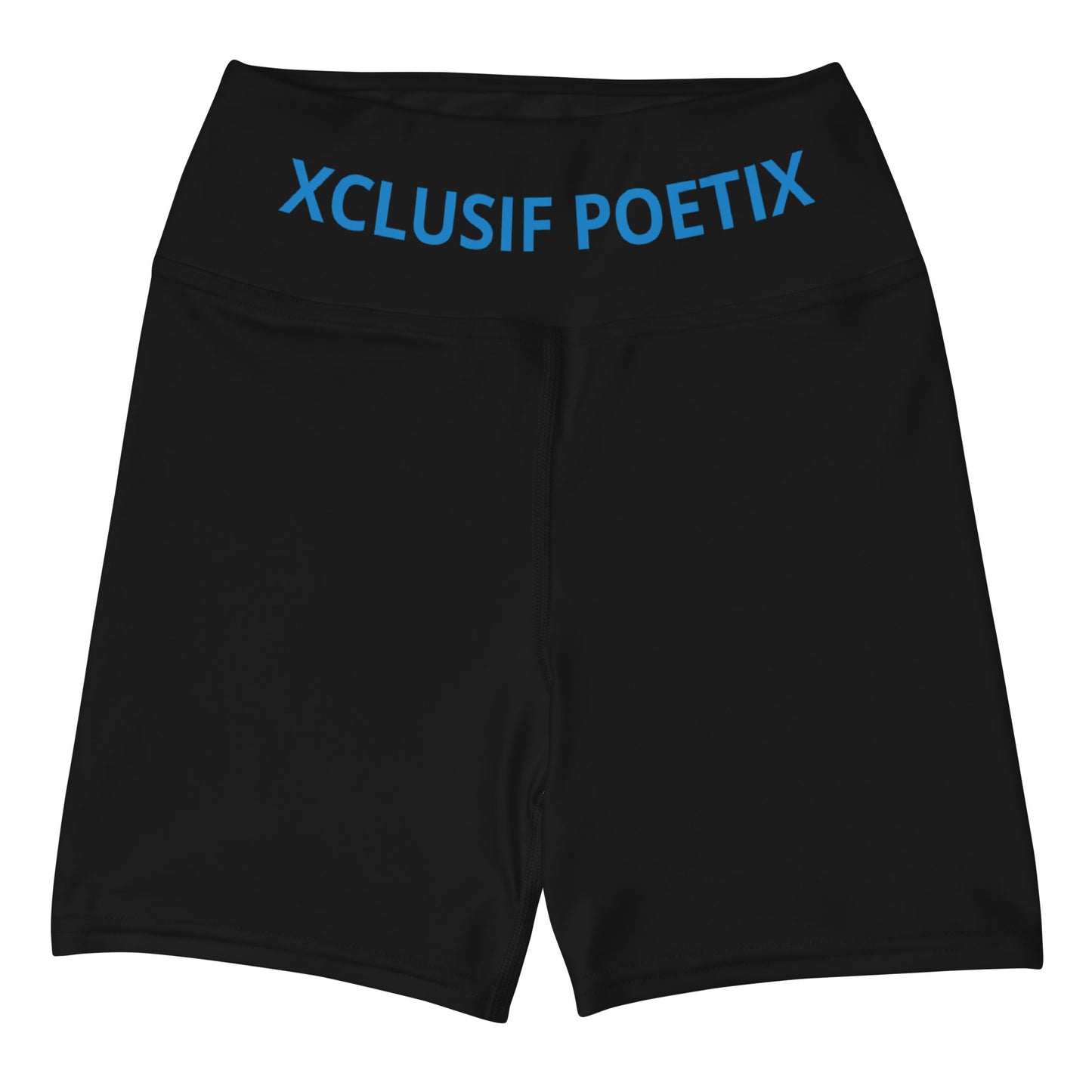 XCLUSIF POETIX BLACK & BLUE Women's Leggings Shorts