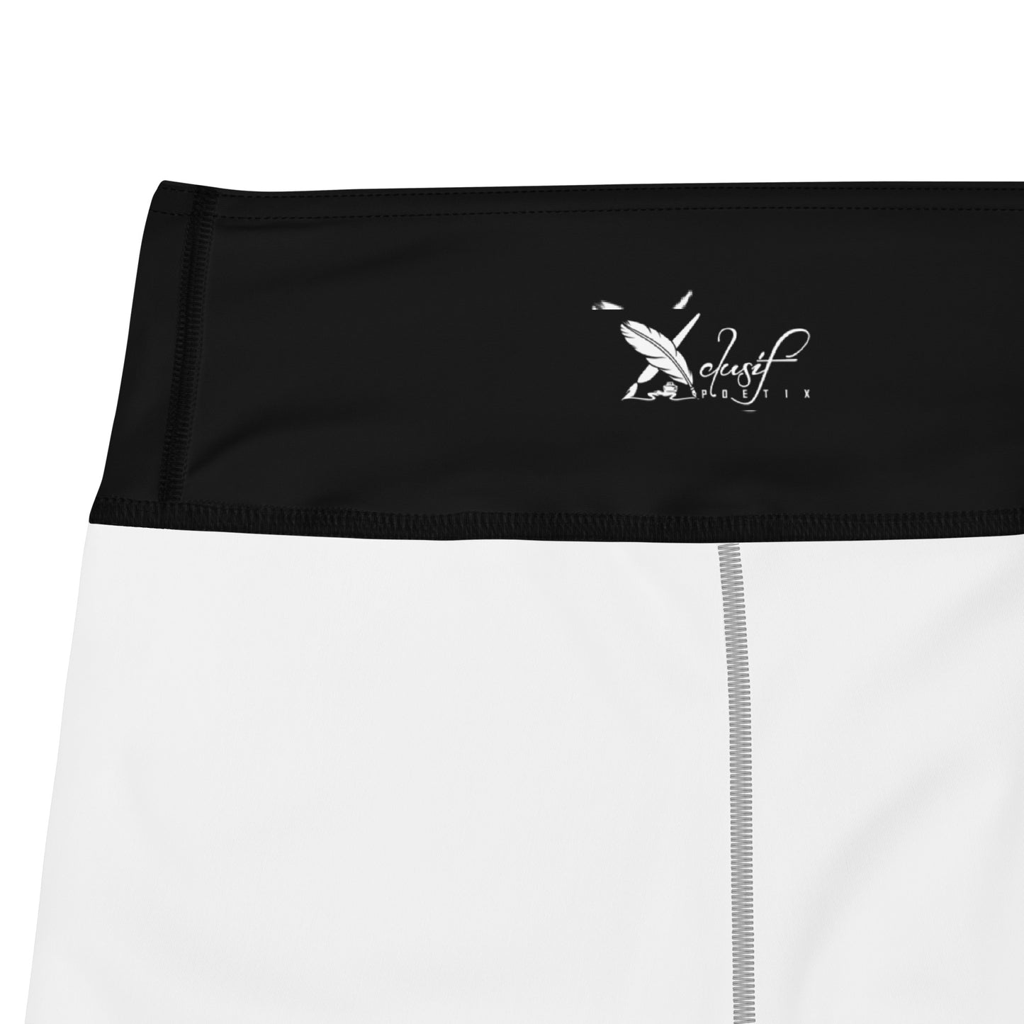 XCLUSIF POETIX BLACK & WHITE Women's Leggings Shorts