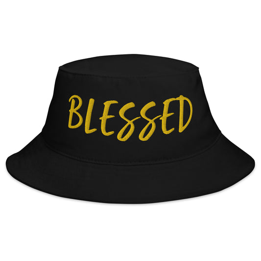 BLESSED BY XCLUSIF POETIX Bucket Hat