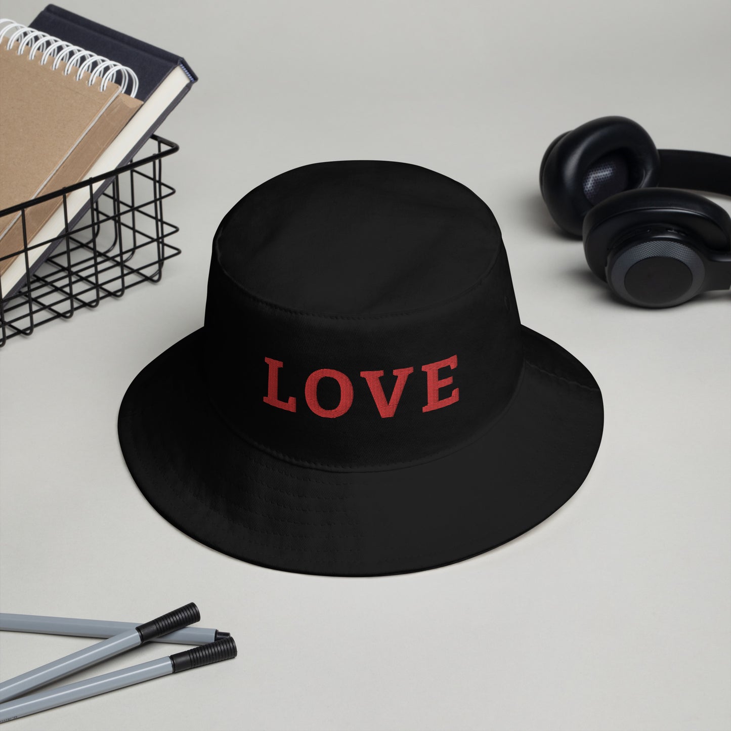 LOVE BY XCLUSIF POETIX Bucket Hat