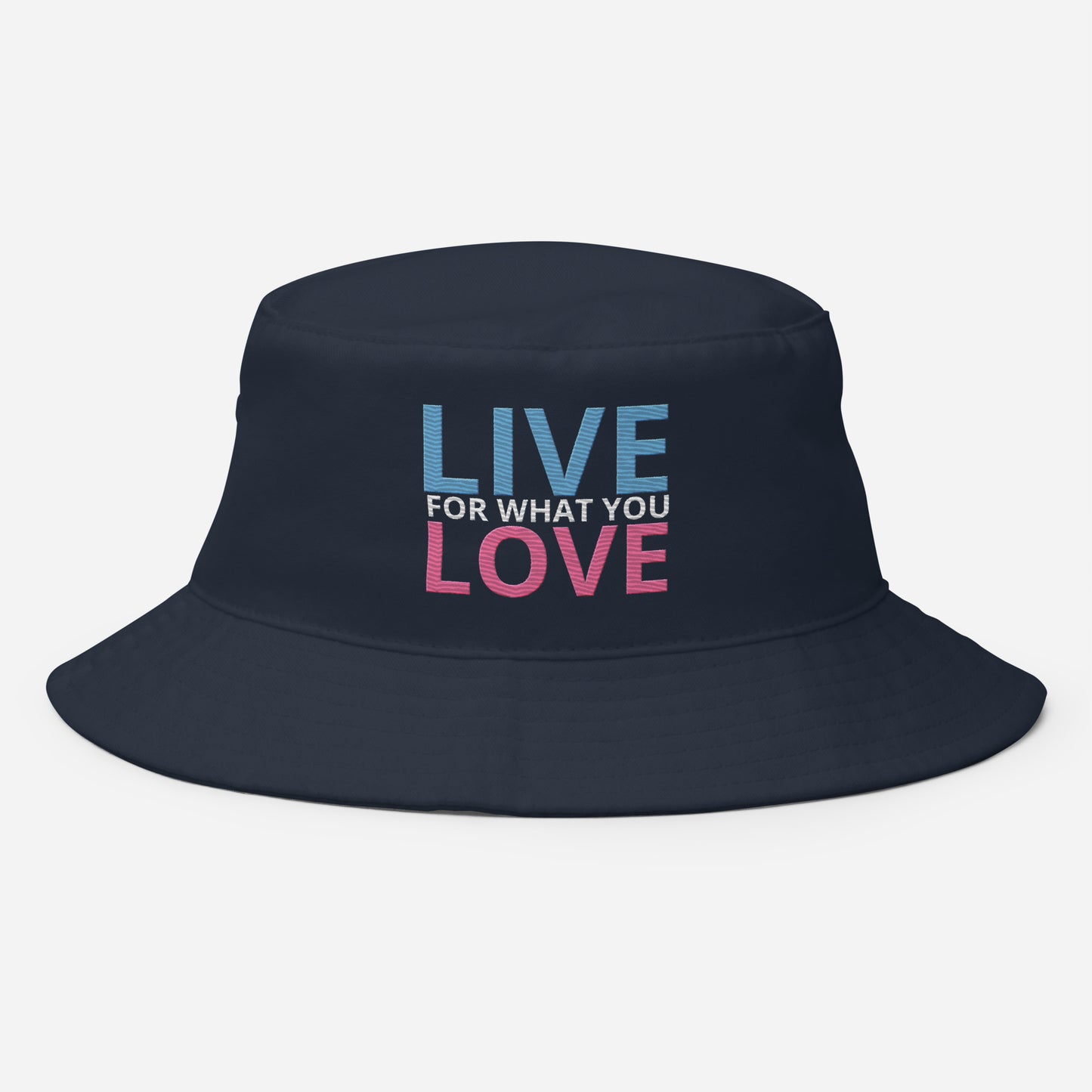 "LIVE FOR WHAT YOU LOVE" BY XCLUSIF POETIX Bucket Hat