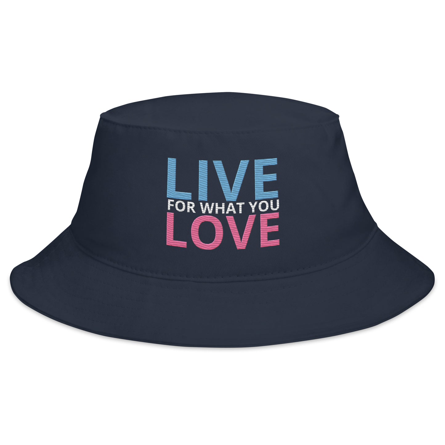 "LIVE FOR WHAT YOU LOVE" BY XCLUSIF POETIX Bucket Hat