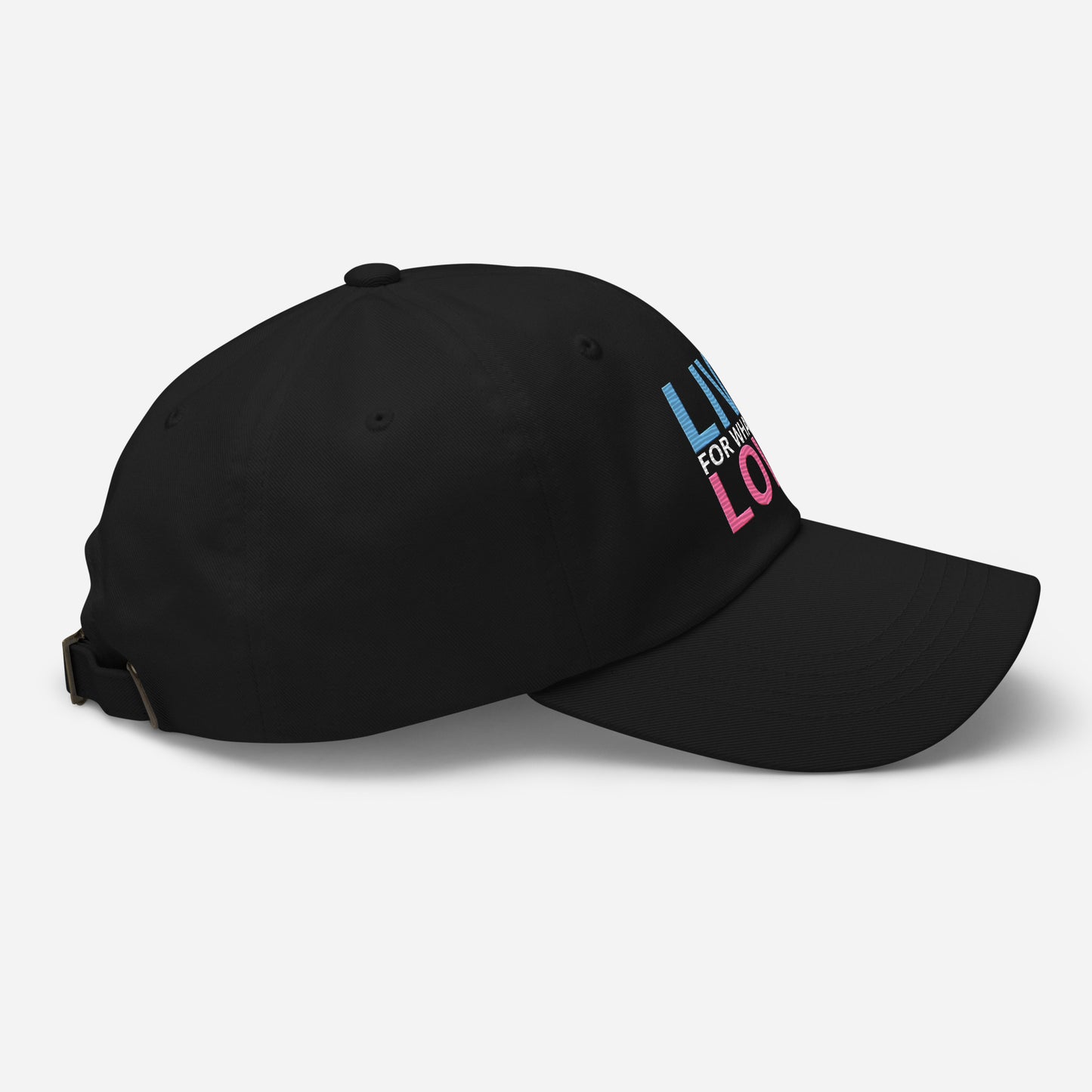 "LIVE FOR WHAT YOU LOVE" BY XCLUSIF POETIX Baseball hat