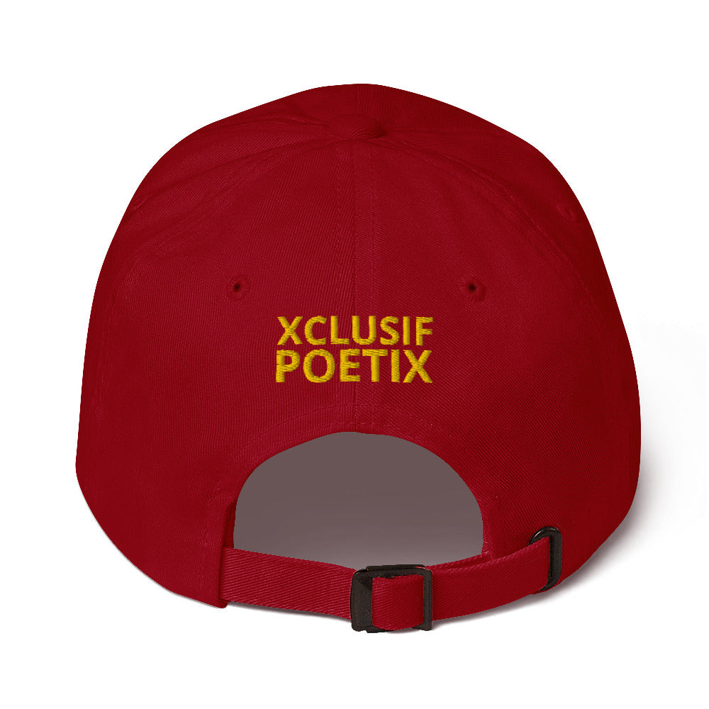 BLESSED BY XCLUSIF POETIX Dad hat