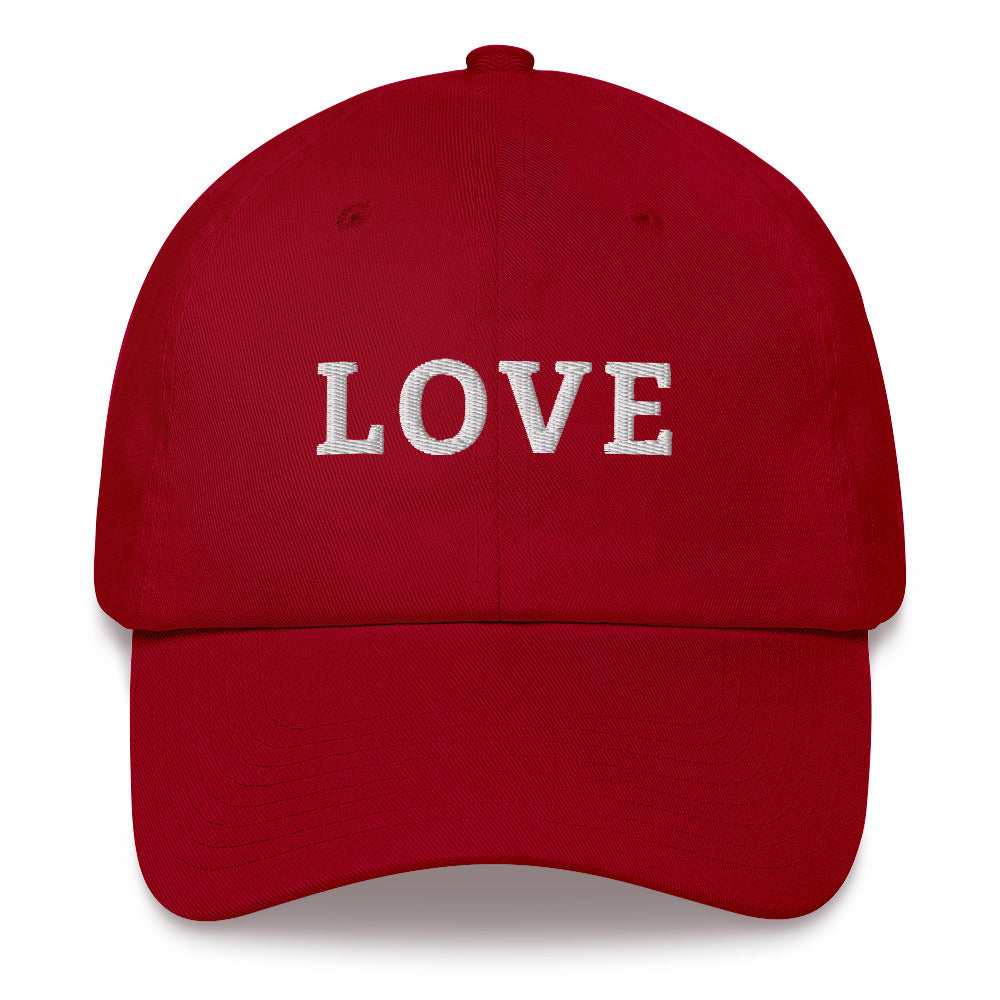 LOVE BY XCLUSIF POETIX Baseball hat