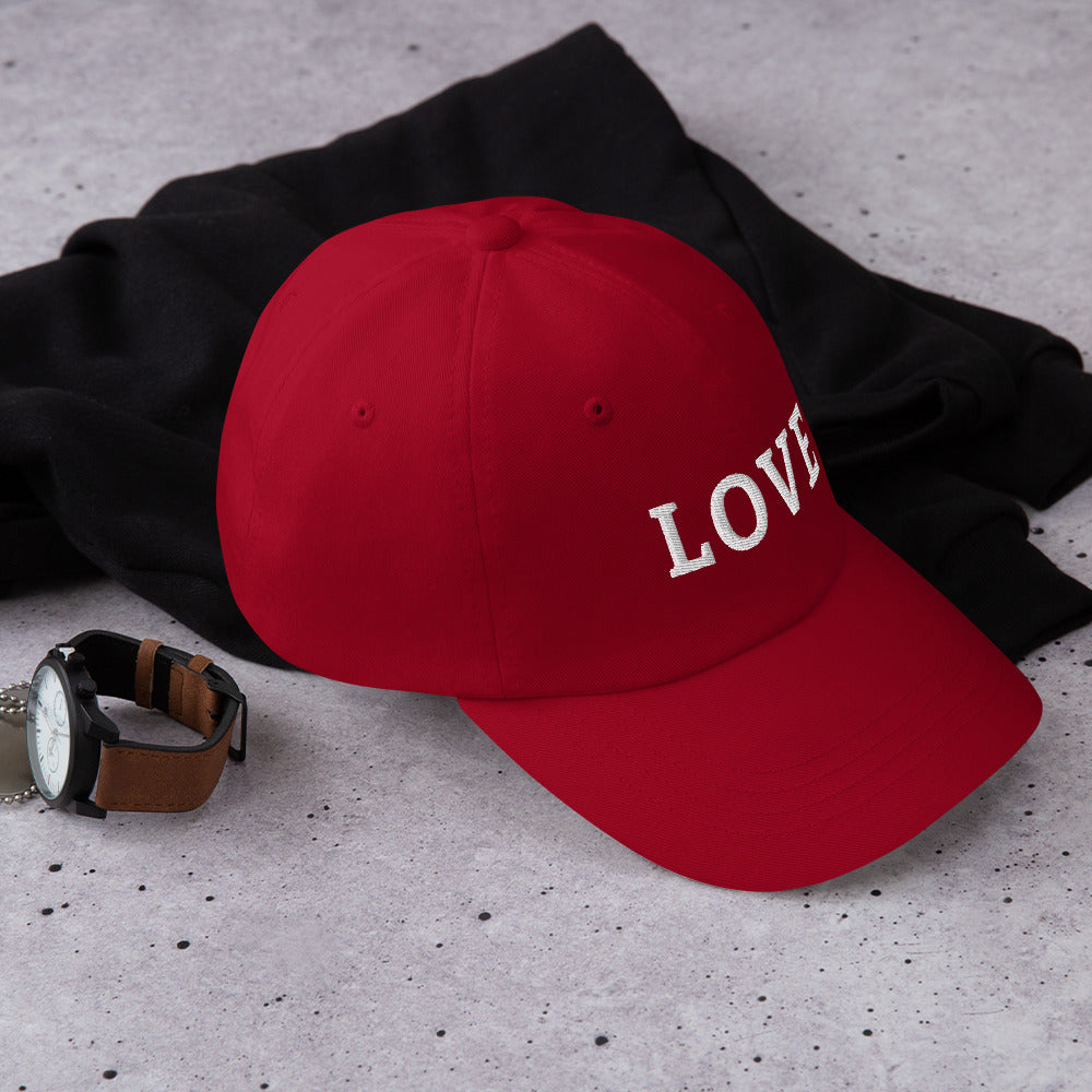 LOVE BY XCLUSIF POETIX Baseball hat