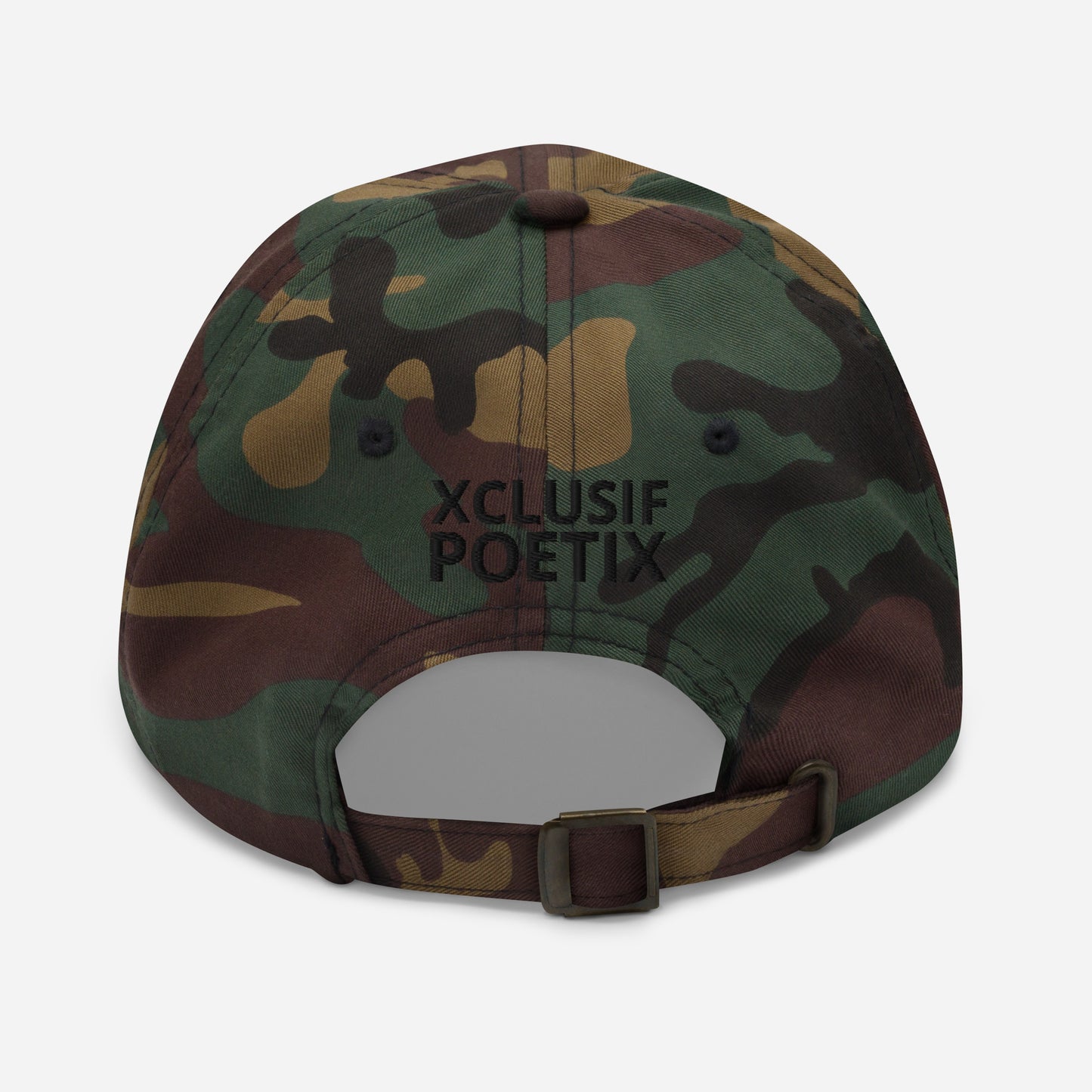 XCLUSIF POETIX BLACK LOGO Baseball hat