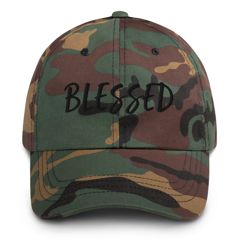 BLESSED BY XCLUSIF POETIX Dad hat