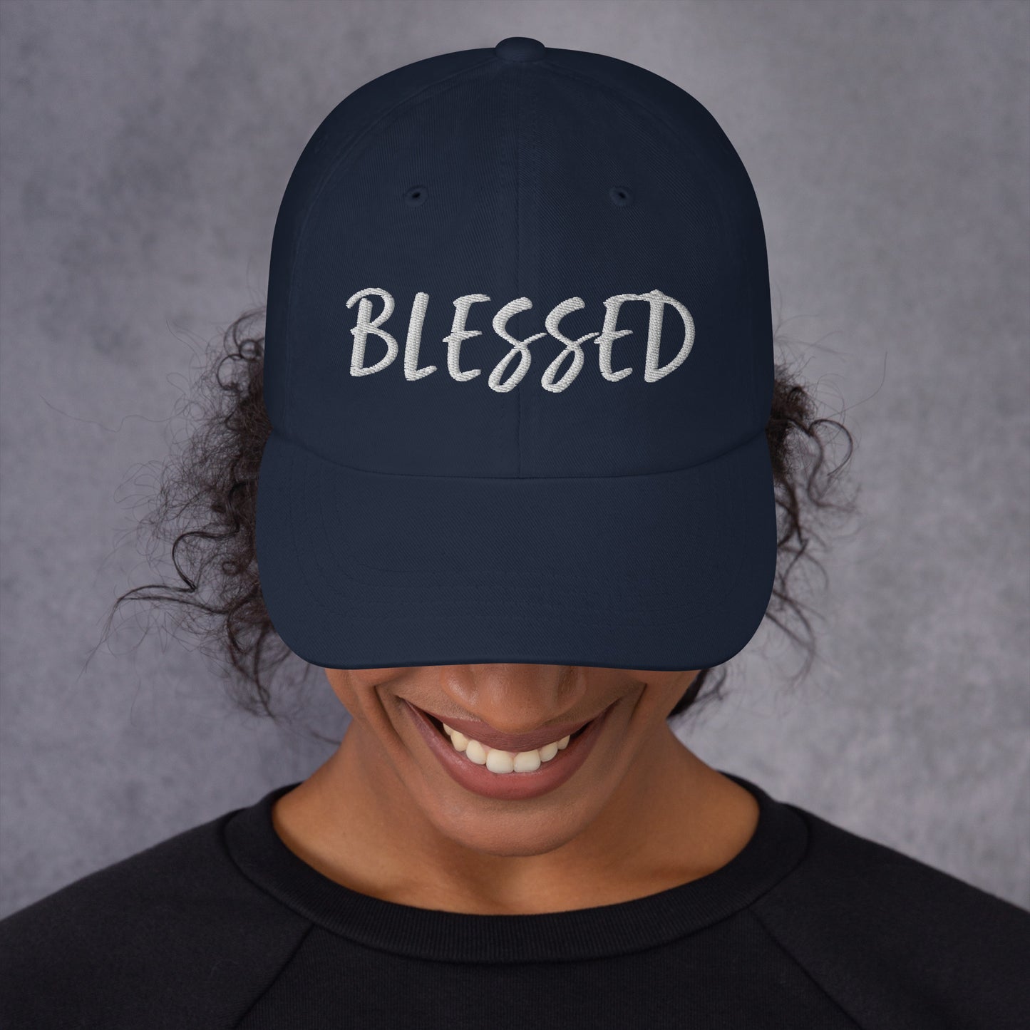 BLESSED BY XCLUSIF POETIX Dad hat