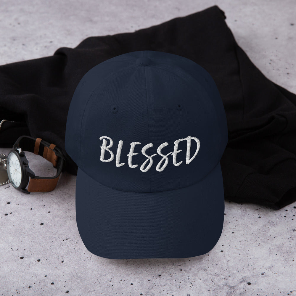 BLESSED BY XCLUSIF POETIX Dad hat